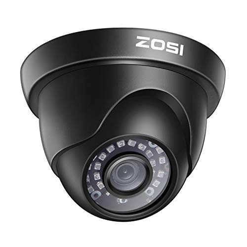 ZOSI 1080P HD 1920TVL Hybrid 4-in-1 CVI/TVI/AHD/960H Analog CVBS Security Surveillance CCTV Camera WeatherproofIndoor Outdoor80ft IR Distance for HD-TVI AHD CVI and CVBS/960H Analog DVR Black