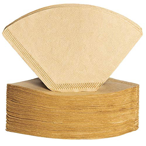 DOLOPL Coffee Filters Disposable Cone Paper Coffee Filter Natural Unbleached Dripper Filter 8-12 Cup for Pour Over Coffee Makers 200 Counts -Pack of 1-
