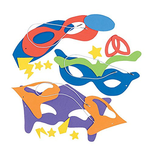 Superhero Foam Mask Craft Kit - Crafts for Kids and Fun Home Activities