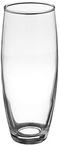 Luminarc Cachet 9-Ounce Stemless Flute Glasses 12 Pack Clear 2.0
