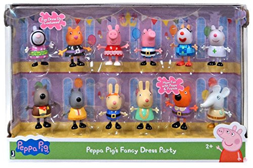 Peppa Pig Peppa Pig Fancy Dress Party Exclusive Figure 12-Pack