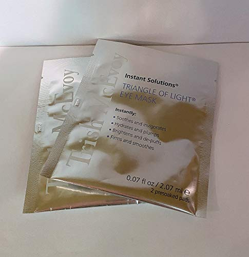 Trish McEvoy Instant Solutions Triangle of Light Eye Mask Sample Packets x 2
