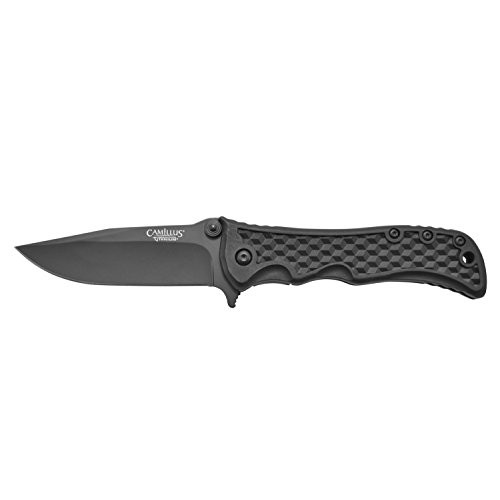 Camillus Shatter 8-Inch Folding Knife Black