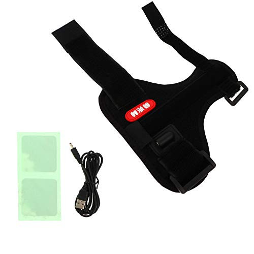 EXCEART Heated Wrist Wrap USB Heating Wrist Support Brace Electric Massager Heating Pad Strap Sleeve for Carpal Tunnel Arthritis Tendonitis Thumb Hand Pain Relief