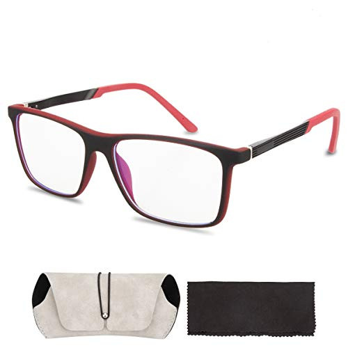 Blue Light Blocking Glasses Lightweight Frame Computer Glasses Used to Filter Blue Light on The Screen. Computer Reading Gaming Glasses to Anti Eyestrain and Headache for Women Men.