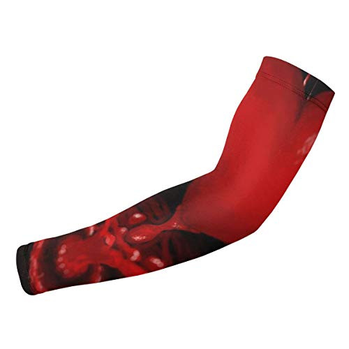 Arm Sleeves My Lonely Bleeding Heart Cooling UV Sun Protection Fast Dry Elastic Material to Cover Elbow Unisex