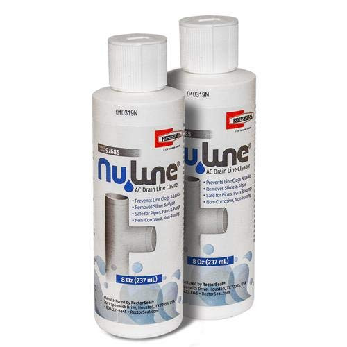 -2--Pack Nu-Line Drain Cleaner 8 Ounce Bottle