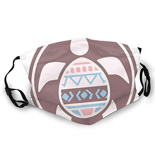 Comfortable Printed maskTribal Animal Composition With Angled Lines And Triangles Silhouette Of A Turtle?Windproof Facial decorations for man and woman Comfortable Printed maskTribal Animal Composition With Angled Lines And Triangles Silhouette Of A Turtle?Windproof Facial decorations for man and woman