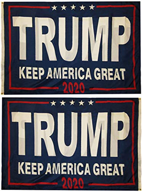 Trade Winds 3x5 Trump Keep America Great 2020 -Red- Double Sided 100D Woven Poly Nylon Flag 3x5 Banner Grommets Heavy Duty -RUF- Trade Winds 3x5 Trump Keep America Great 2020 -Red- Double Sided 100D Woven Poly Nylon Flag 3x5 Banner Grommets Heavy Duty -RUF-