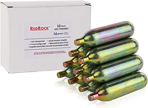 16 Gram CO2 Cartridges Unthreaded - for Gallo Gun Drain AC Condensate Line Cleaner - 10 Pack