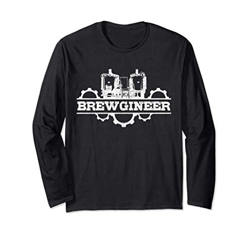 Brewgineer Home Brewing Craft Beer Brewer Brewmaster Gift Long Sleeve T-Shirt Brewgineer Home Brewing Craft Beer Brewer Brewmaster Gift Long Sleeve T-Shirt