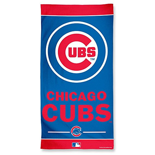 WinCraft MLB Chicago Cubs A1877115 Fiber Beach Towel 9 lb/30 inch x 60 inch