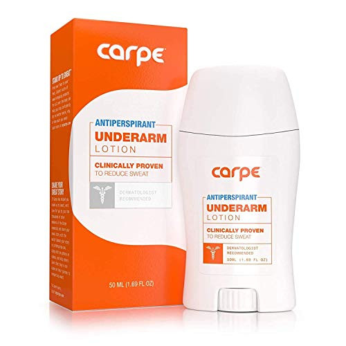 Carpe Underarm Antiperspirant and Deodorant Clinical strength with all-natural eucalyptus scent Manage hyperhidrosis and combat excessive sweating without irritation Stay fresh and dry all day long