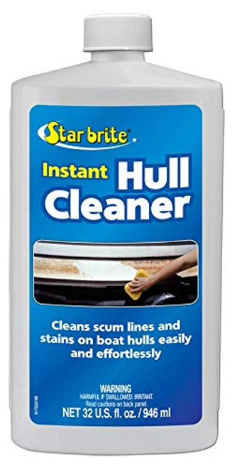Star Brite 81732 Instant Hull Cleaner 32 oz Cleans Scum Lines Marine Growth Star Brite 81732 Instant Hull Cleaner 32 oz Cleans Scum Lines Marine Growth