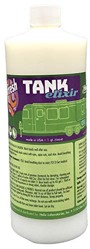RV  and  Marine Holding Tank Treatment eliminates Clogs and Odors Eco-Friendly Microbes digest Waste and all Toilet Paper Brands. Black  and  Grey water tank cleaner. 32 treatments BioFresh Tank Elixir