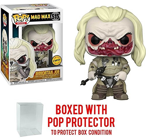 Funko Pop! Movies: Mad Max Fury Road - Immortan Joe CHASE Variant Limited Edition Vinyl Figure (Bundled with Pop BOX PROTECTOR CASE) Funko Pop! Movies: Mad Max Fury Road - Immortan Joe CHASE Variant Limited Edition Vinyl Figure (Bundled with Pop BOX PROTECTOR CASE)