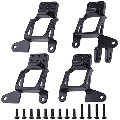 Hobbypark RC Aluminum Front  and  Rear Shock Towers Hoops Bracket Mounts Hop-ups for Traxxas TRX-4  Replacement of 8216