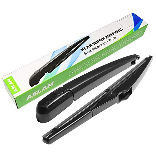 ASLAM Rear Wiper Arm and Blade Set for Mazda 5 06-13/Mazda 6 03-08 Rear Windshield Wiper Arm Replacement Assembly