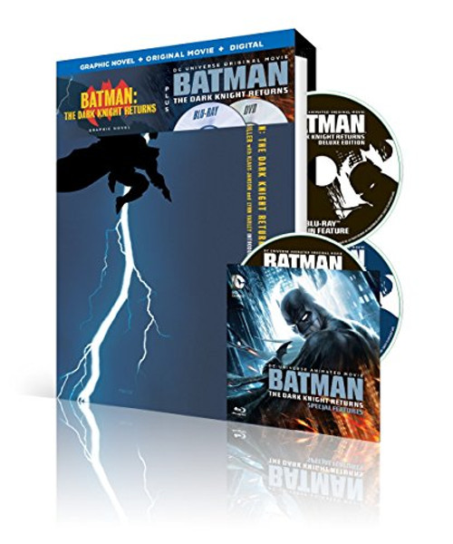 Batman The Dark Knight Returns w/ Batman The Dark Knight Returns Graphic Novel -Blu-ray/DVD/UV- Batman The Dark Knight Returns w/ Batman The Dark Knight Returns Graphic Novel -Blu-ray/DVD/UV-