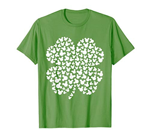 Disney Mickey Mouse Icons Shamrock St. Patricks Day T-Shirt