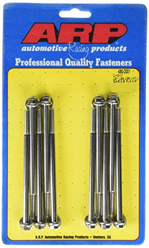 ARP 430-2001 6-Point Stainless Steel Intake Bolt Kit for Small Block Chevy