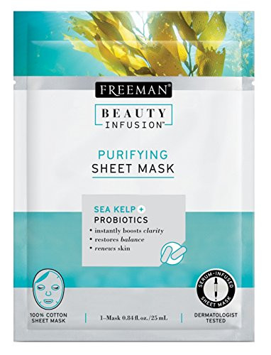 Freeman Beauty Infusion Mask Purifying Sheet -6 Pieces- Display
