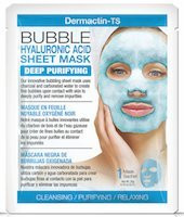 Dermactin-TS Rejuvenating Bubble Hyaluronic Acid Sheet Mask with Essential Vitamins  and  Nutrients -4-PACK-