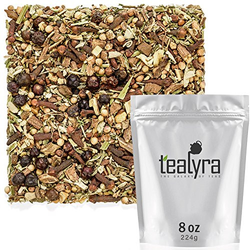 Tealyra - Blood Cleanser Tea - Wellness Detox - Health Tonic - Dandelion - Ginger - Loose Leaf Herbal Tea - Natural Cleanse - Diuretic Tea - Caffeine-Free - 224g -8-ounce- Tealyra - Blood Cleanser Tea - Wellness Detox - Health Tonic - Dandelion - Ginger - Loose Leaf Herbal Tea - Natural Cleanse - Diuretic Tea - Caffeine-Free - 224g -8-ounce-