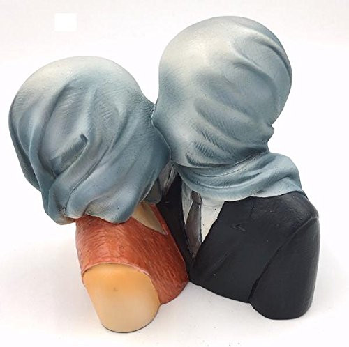 Parastone Magritte - Statue - Miniature - The Lovers (1928)