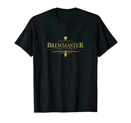 Brewmaster Craft Beer Home Brewing Brewer Gift Lover T-Shirt Brewmaster Craft Beer Home Brewing Brewer Gift Lover T-Shirt