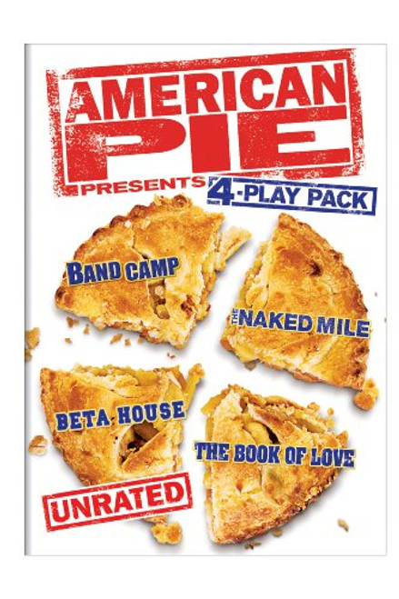 American Pie Presents Unrated 4-Play Pack -Band Camp / The Naked Mile / Beta House / The Book of Love-