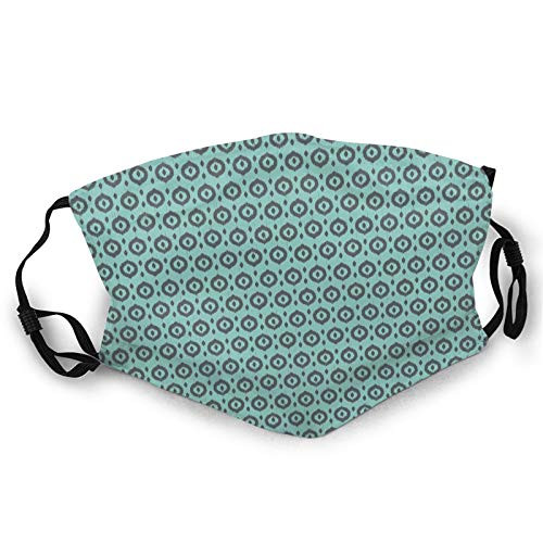Comfortable Windproof mask?Asian Traditional Elements Abstract Circles And Dots Ethnic Inspirations Tribal?Printed Facial decorations for adult Comfortable Windproof mask?Asian Traditional Elements Abstract Circles And Dots Ethnic Inspirations Tribal?Printed Facial decorations for adult