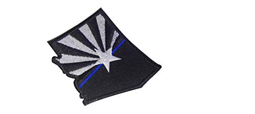 DREAM ARMY Arizona State Flag MAP Tactical Thin Blue LINE USA Morale SWAT Morale Patch Hook Backing