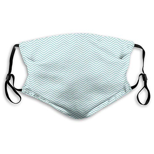 Big White Dots Spots Little Circles Shabby Pastel Colors Sym?Face Mask Reusable Washable Masks Cloth for Men and Women Made in USA