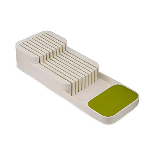 Joseph Joseph DrawerStore Knife Organizer Block White/Green