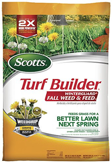 Scotts Turf Builder WinterGuard Fall Weed  and  Feed 3 5000 sq. ft.