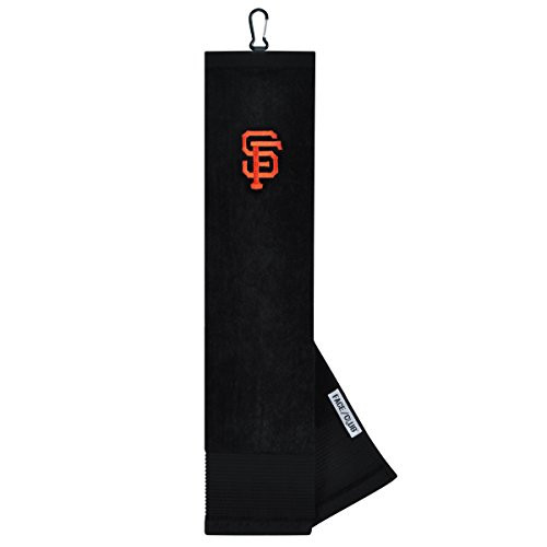 Team Effort San Francisco Giants Face/Club Tri-Fold Embroidered Towel
