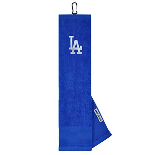 Team Effort MLB Los Angeles Dodgers Face/Club Tri-Fold Embroidered Towelface/Club Tri-Fold Embroidered Towel NA