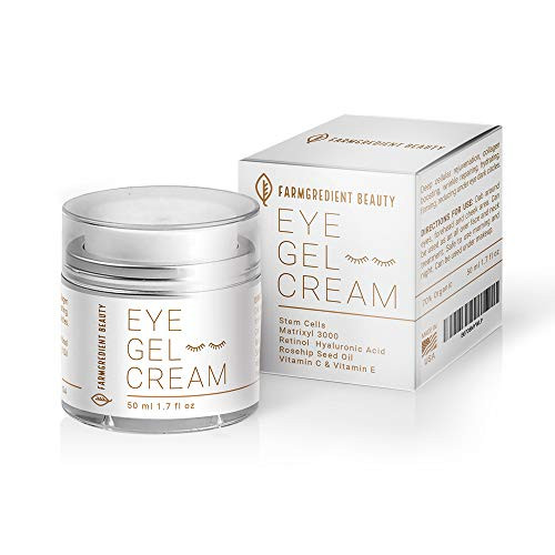 Anti-Aging Under  and  Around Eye Gel Cream for Men  and  Women with Rosehip Seed Oil Vitamin C E Peptides Stem Cell  and  Hyaluronic Acid - Depuffing Eye Firming Retinol  and  Collagen Eye Cream - 1.7 fl. Oz - Amazon Vine Anti-Aging Under  and  Around Eye Gel Cream for Men  and  Women with Rosehip Seed Oil Vitamin C E Peptides Stem Cell  and  Hyaluronic Acid - Depuffing Eye Firming Retinol  and  Collagen Eye Cream - 1.7 fl. Oz - Amazon Vine