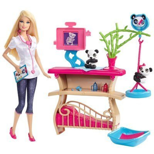 Barbie Careers Panda Caretaker Playset Barbie Careers Panda Caretaker Playset