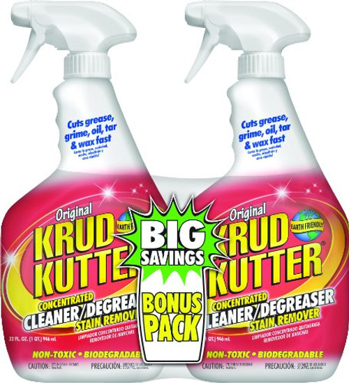 KRUD KUTTER KK32BP/6 32-Ounce Trigger Spray Original Concentrate Cleaner/Degreaser Bonus Pack 2-Pack KRUD KUTTER KK32BP/6 32-Ounce Trigger Spray Original Concentrate Cleaner/Degreaser Bonus Pack 2-Pack