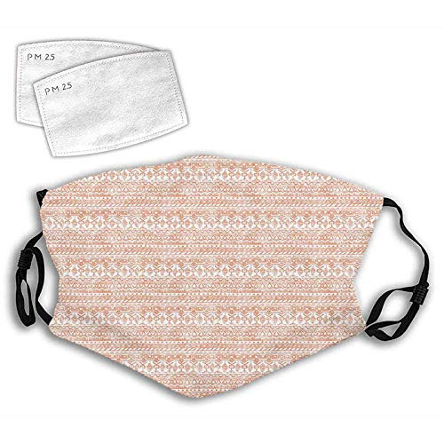 Hand Drawn Geometric Shapes with Grunge Effect Rhombuses Triangles Dots Reusable Face Mask Balaclava Washable Outdoor Nose Mouth Cover for Men and Women.S Hand Drawn Geometric Shapes with Grunge Effect Rhombuses Triangles Dots Reusable Face Mask Balaclava Washable Outdoor Nose Mouth Cover for Men and Women.S