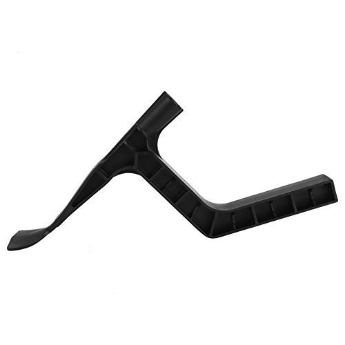 Fdit Roof Cleaning Hook Gutter Cleaning Tool Garden Gutter Shovel Ergonomic Leaf Cleaner Spoon Garbage Clean Tool for Garden Ditch Villas Townhouse Sewer