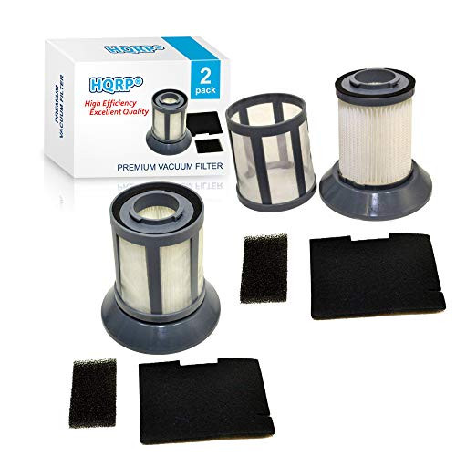 HQRP 2-Pack Dirt Cup Filter Assembly compatible with Bissell 6489 64892 64894 Bagless Canister Vacuum Cleaner parts 203-1772 203-1532 Replacement