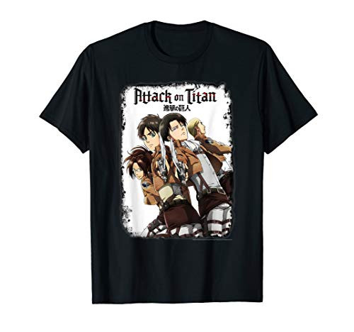 Attack on Titan Group Swords with Logo