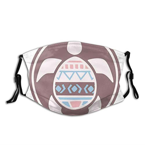 ETHAICO Tribal Animal Composition with Angled Lines and Triangles Silhouette of A Turtle?Dustproof Windproof Face MaskReusableWashable ClothFace CoverCover for Dust Men Women ETHAICO Tribal Animal Composition with Angled Lines and Triangles Silhouette of A Turtle?Dustproof Windproof Face MaskReusableWashable ClothFace CoverCover for Dust Men Women