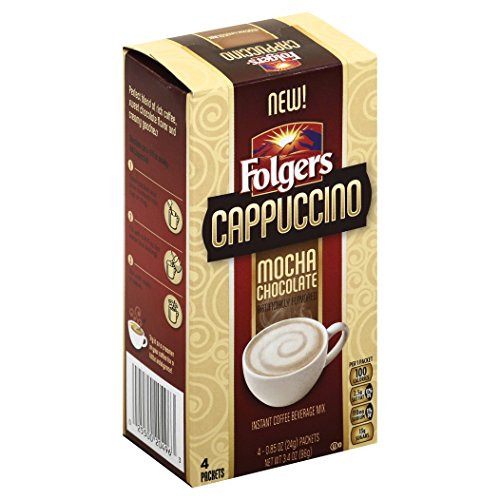Folgers Cappuccino Mocha Chocolate, 4 Count