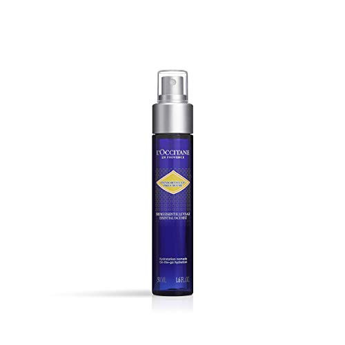LOccitane Alcohol-Free Immortelle Precious Essential Face Mist with Hyaluronic Acid 1.6 Fl Oz