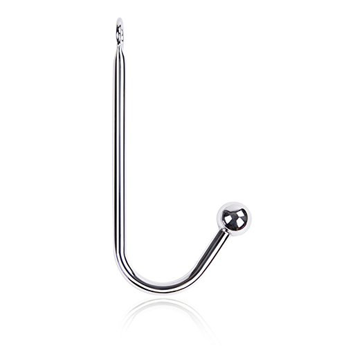 Steel Anal Hook BDSM Bondage with Steel Anal Plug Ball Sex Games Butt Rope Hook for Lovers