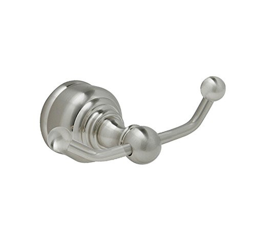 Huntington Brass HBBARH-NK Double Towel or Robe Hook Satin Nickel